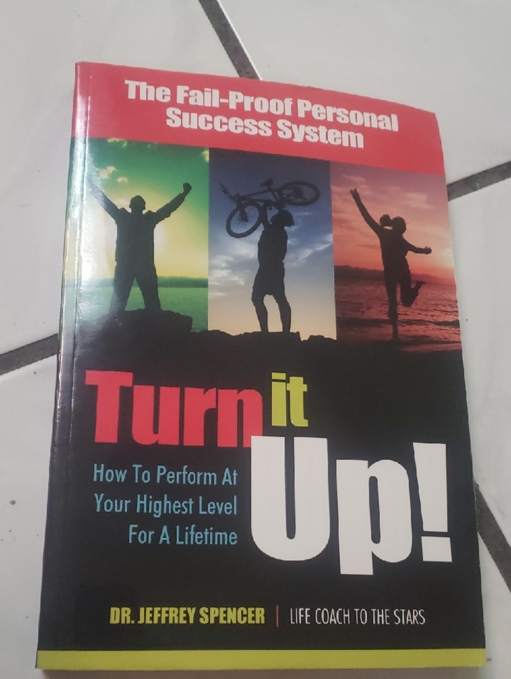 Like new original paperback edition 'Turn It Up!' Handwritten note and signed